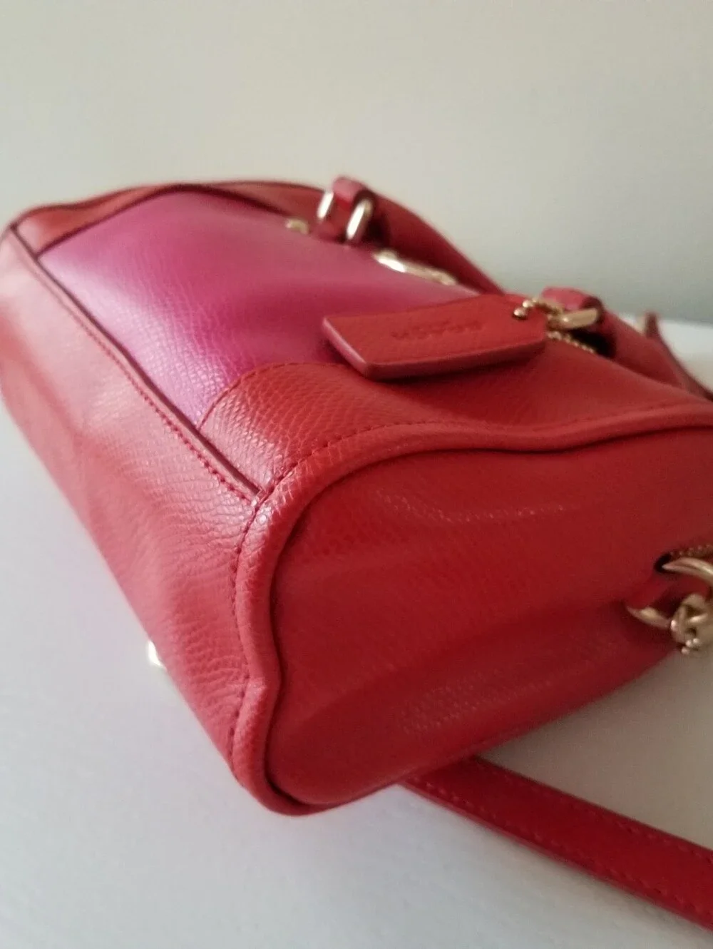 Coach Baby Bi-color Baby Bennett Satchel Crossbody Bag